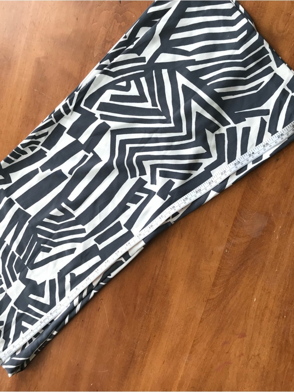 LOFT NWT Zebra Print Wide Leg Pants Black White High Rise Flowy Trousers M NEW - Picture 8 of 10